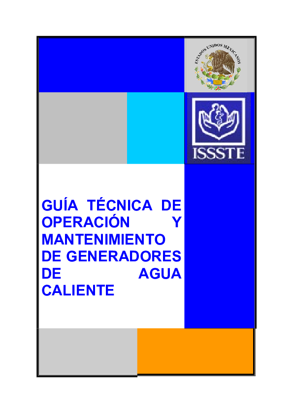 (DOC) GUÍA TÉCNICA DE OPERACIÓN Y MANTENIMIENTO DE GENERADORES DE AGUA