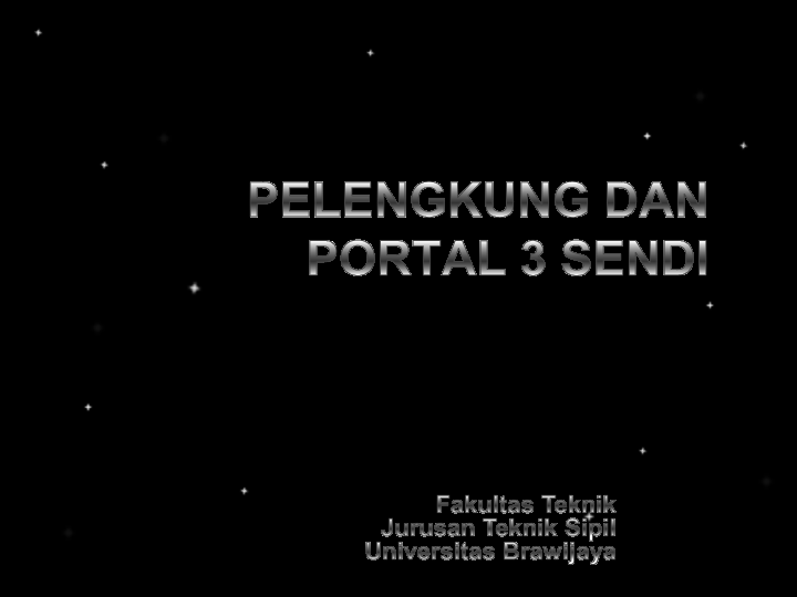 Pdf Pelengkung Dan Portal 3 Sendi Aulia Vinandhitha Academia Edu