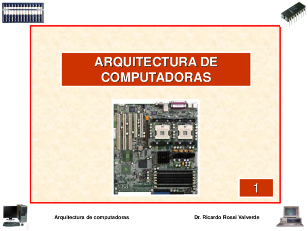 (PDF) Arquitectura de computadoras - Introducción.pdf