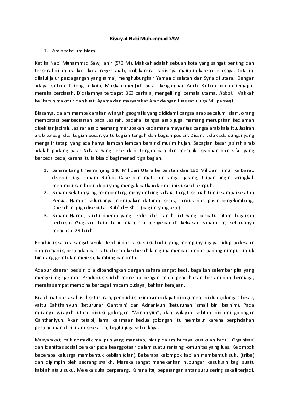 Achievement of prophet muhammad image