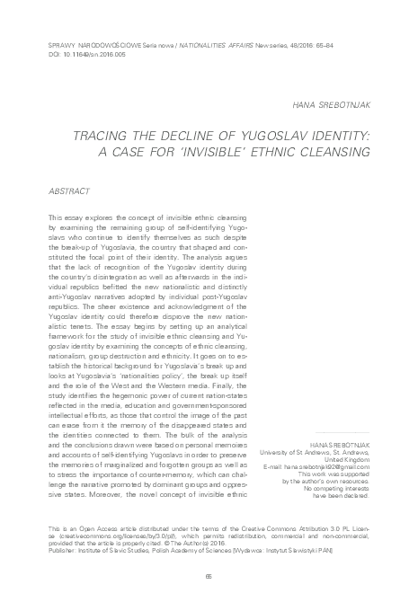 Countries with ethnic cleansing picture