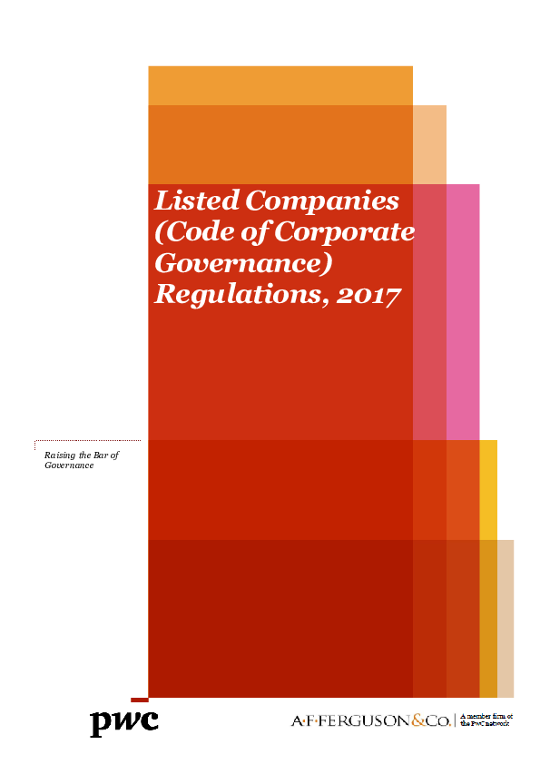 (PDF) Listed Companies (Code of Corporate Governance) Regulations, 2017 ...