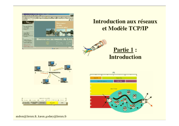 (PDF) Introduction aux réseaux et Modèle TCP/IP Partie 1 : Introduction