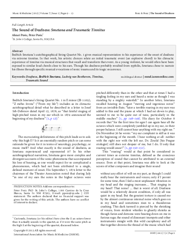 Bedrich Smetana Research Papers Academia Edu