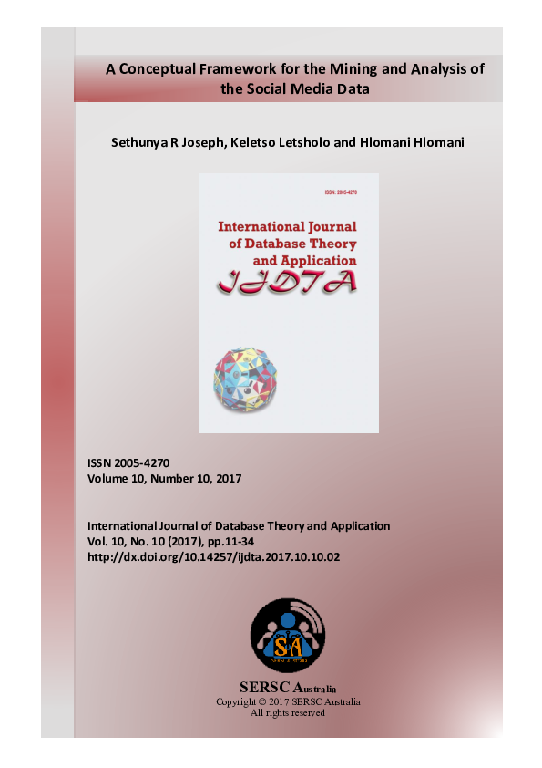 (PDF) A Conceptual Framework for the Mining and Analysis of the Social ...