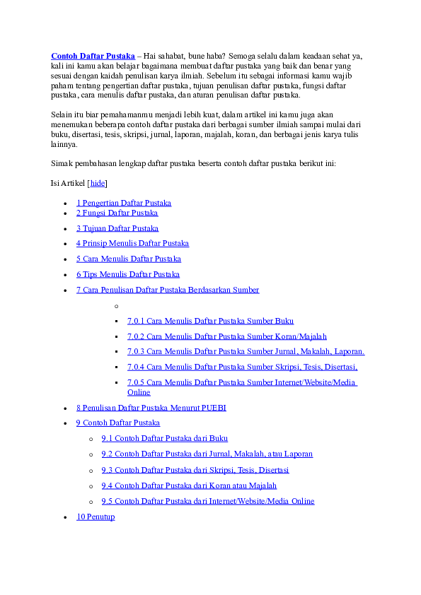 Contoh Penulisan Daftar Gambar Pada Laporan - Nusagates