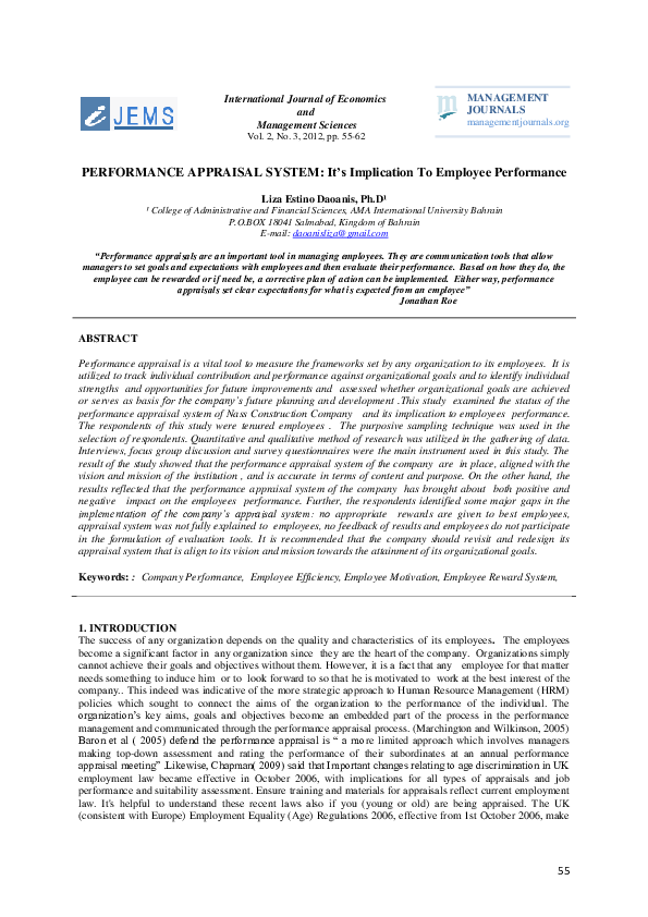 Performance appraisal system of milma essay picture