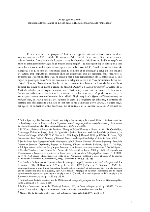 hume essais esthétiques de la norme du goût