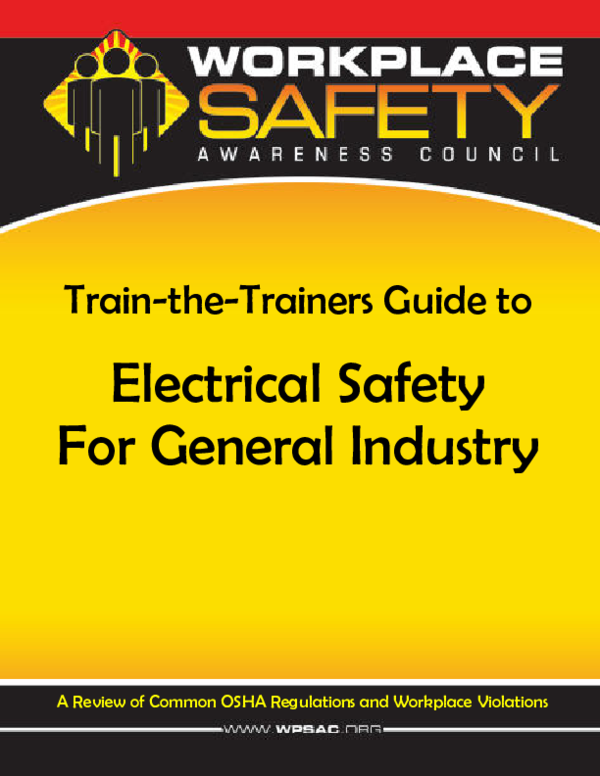 (PDF) OSHA_ELECTRICAL_SAFETY.pdf Prabir Datta Academia.edu