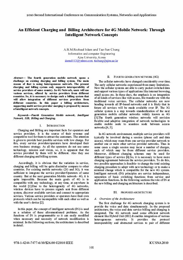 Challenges of 4g network picture