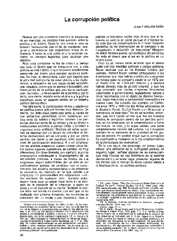 (PDF) La corrupción política