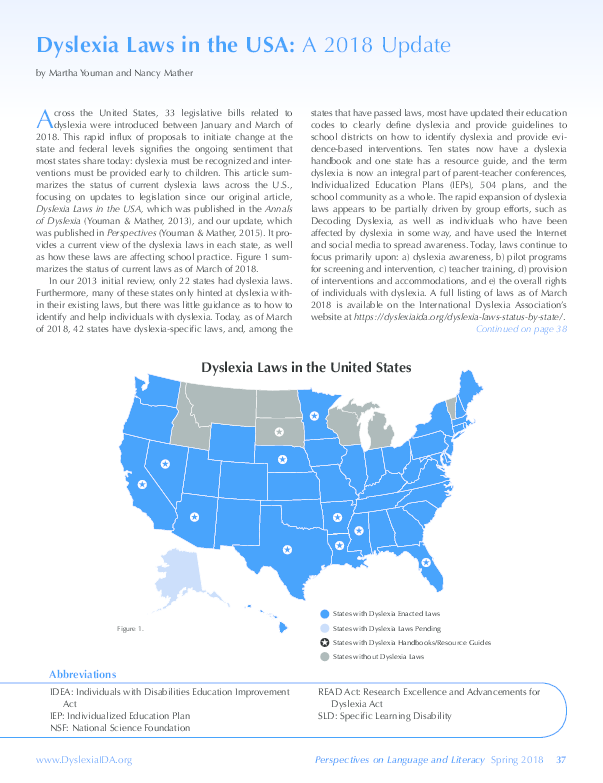 Dyslexia Laws In Usa Update >> Pdf Dyslexia Laws 2018 Update Pdf Martha E Youman Ph D Dyslexia Laws In Usa Update >> Pdf Dyslexia Laws 2018 Update Pdf Martha E Youman Ph D
