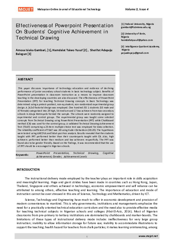 (PDF) 13. Effectiveness of PowerPoint Presentation on Students ...