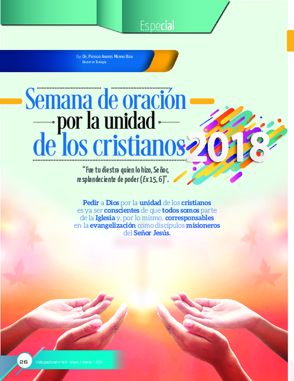 (PDF) Semana de Oracion por la Unidad de los Cristianos Revista Colombia