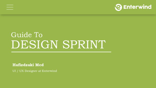 Ppt Guide To Design Sprint Pptx