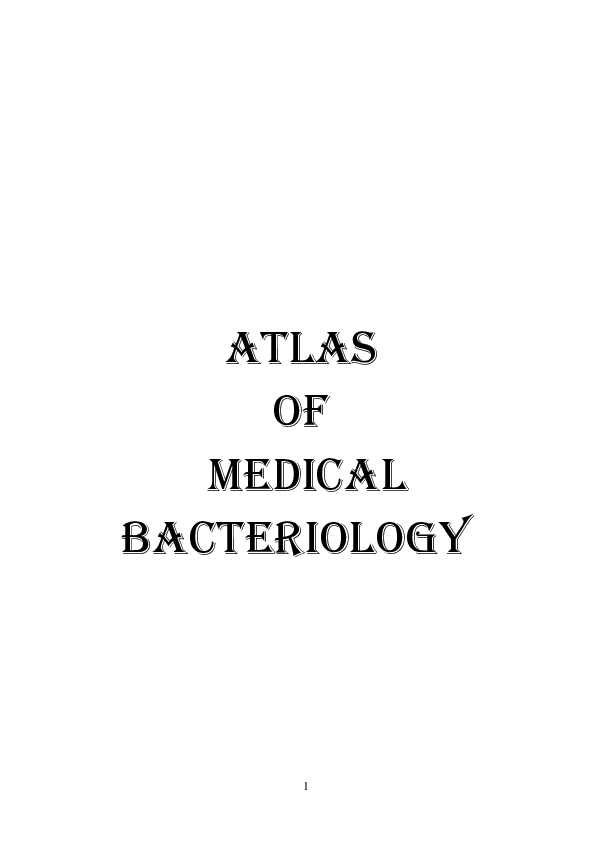 (PDF) Atlas of Medical Bacteriology Khang Nguyễn Academia.edu