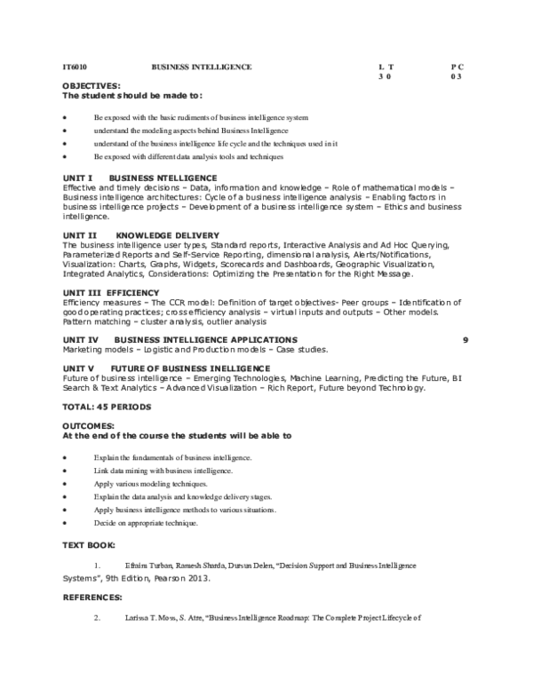 Business Intelligence Carlo Vercellis Pdf Download