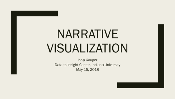 (PDF) Narrative Visualization