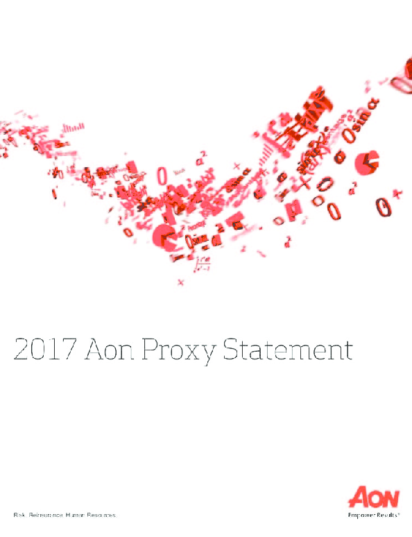 (PDF) Aon Proxy Statement | Ashley Humphrey - Academia.edu