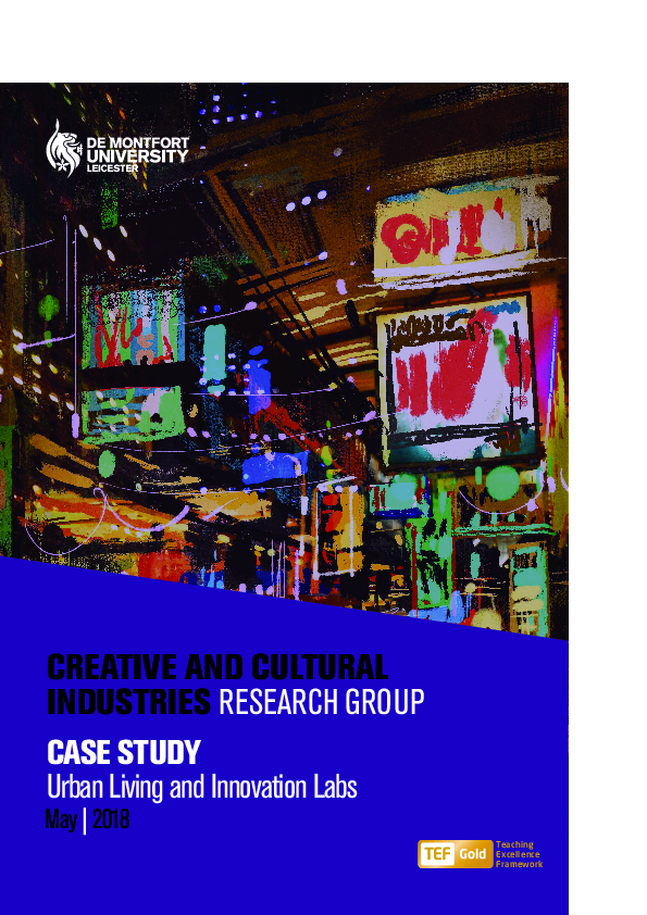 (PDF) May | 2018 CREATIVE AND CULTURAL INDUSTRIES RESEARCH GROUP CASE ...