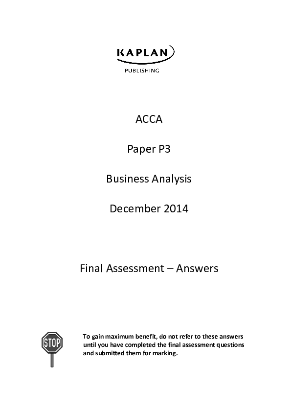 (PDF) Final Assessment Answers Mizz Cane Academia.edu