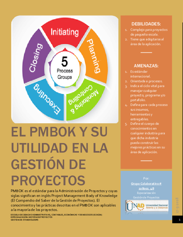 (PDF) Artículo 1 - El PMbok y su utilidad en la gestión de proyectos.pdf