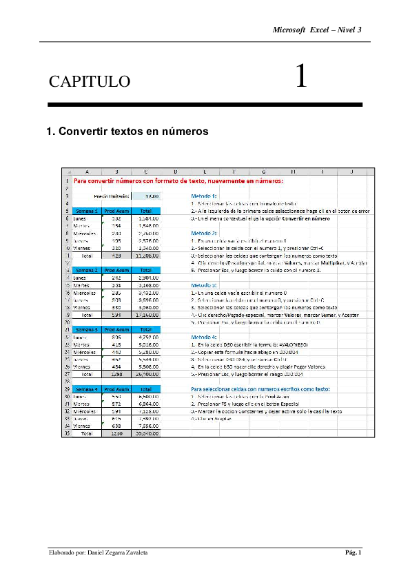  PDF Microsoft Excel Nivel 3 RUBEN DARIO MORENO JULCA Academia edu