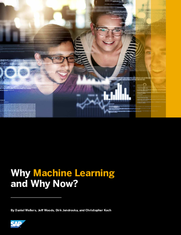 (PDF) Why Machine Learning and Why Now