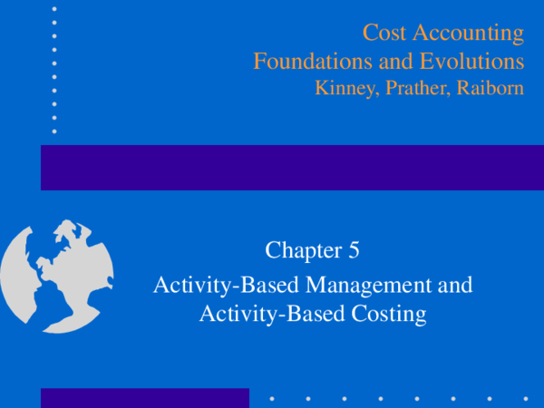 (PDF) Chapter 5 Activity-Based Management and Activity-Based Costing ...