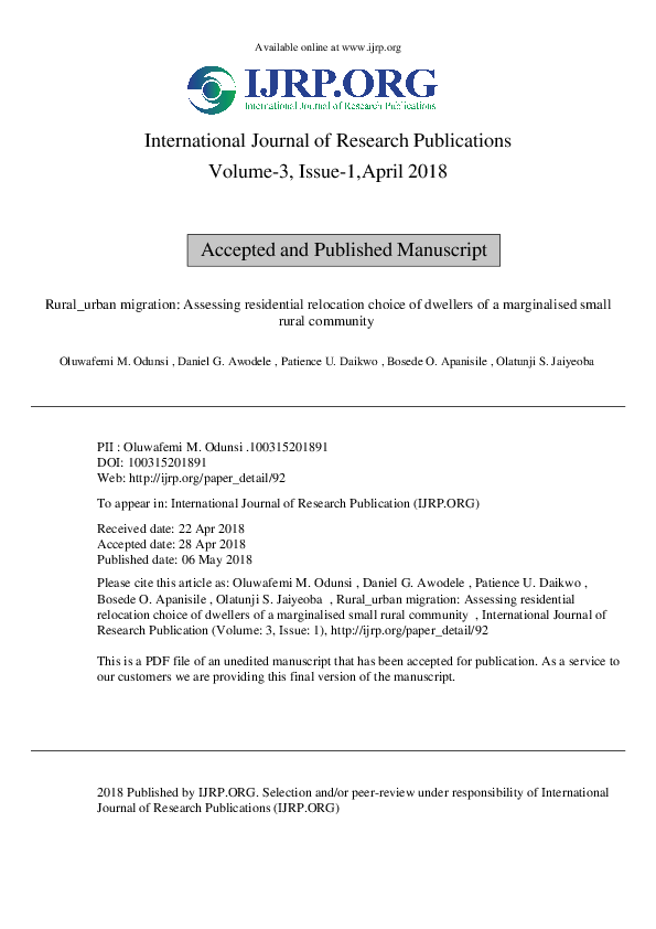 What are the causes and effects of rural-urban migration image