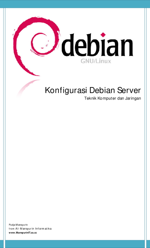  pdf konfigurasi debian server
