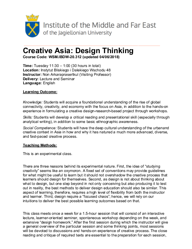 PDF) Design Thinking | Non Arkaraprasertkul - Academia.edu