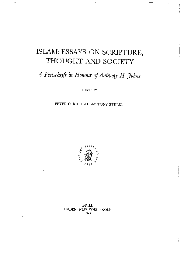 (PDF) The Transmission of Narrative-Based Exegesis in Islam