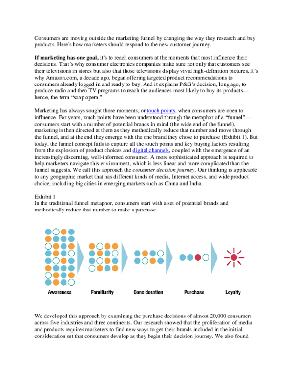 (DOC) The consumer decision journey