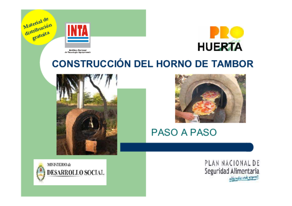 PDF) CONSTRUCCIÓN DEL HORNO DE TAMBOR PASO A PASO | Protecciones Control -  Academia.edu