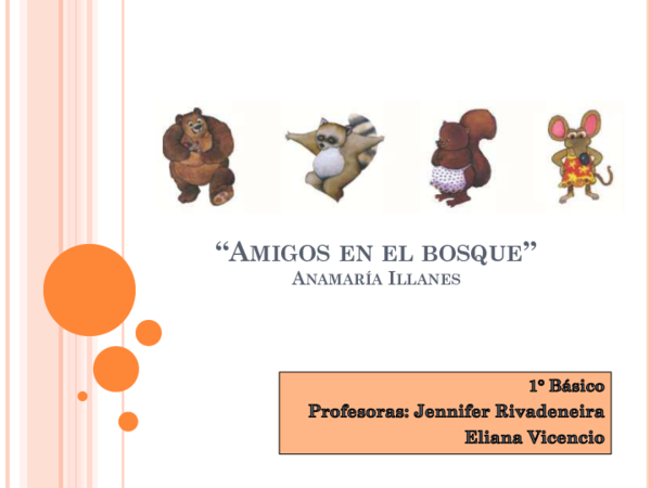 (PDF) " AMIGOS EN EL BOSQUE " ANAMARÍA ILLANES