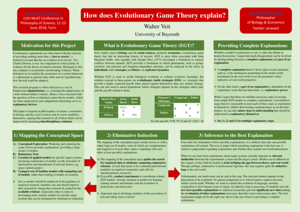 (PDF) How does Evolutionary Game Theory explain?