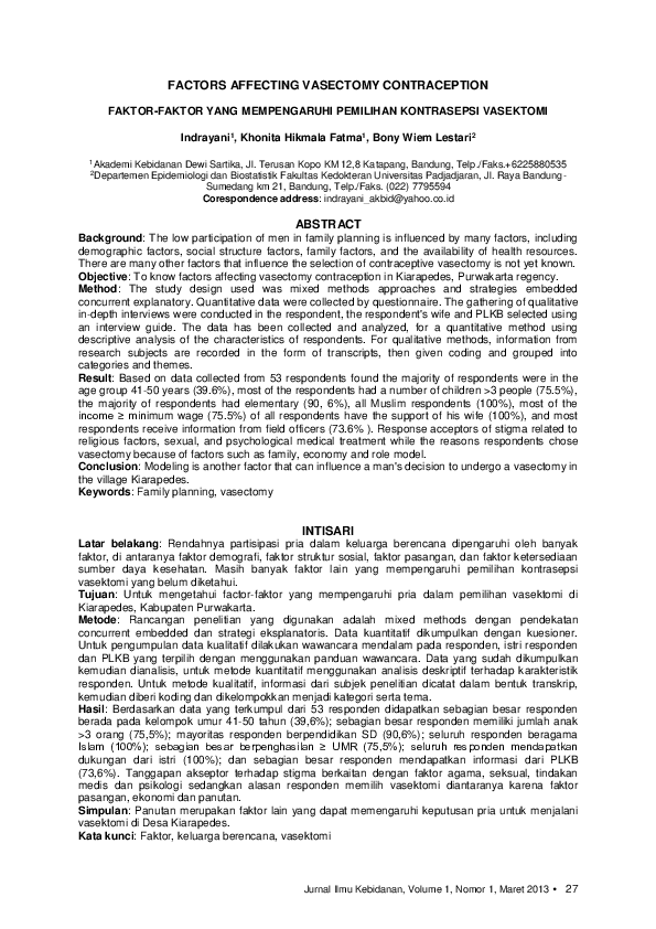 Thesis on vasectomy 03 image