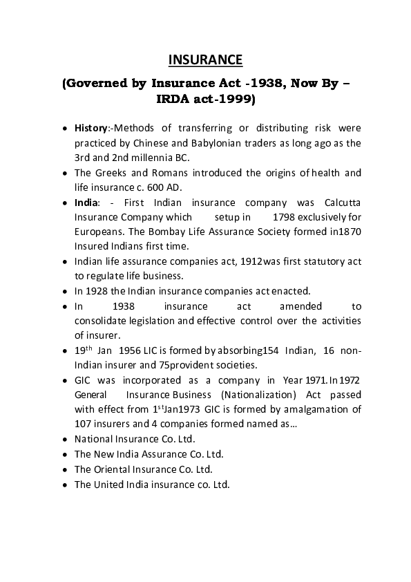 What are the Salient Features of Life Insurance Act 1956 Explained