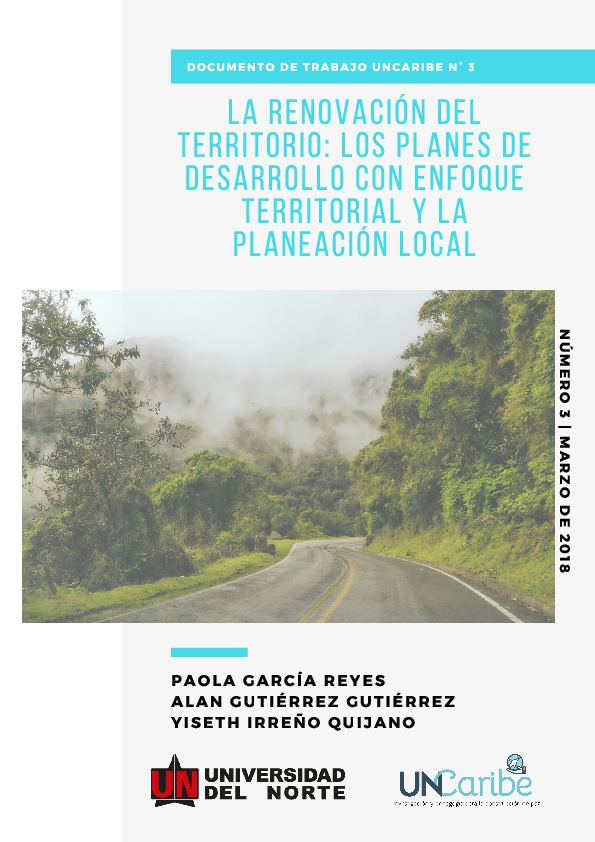 (PDF) La Renovación del territorio: los Planes de Desarrollo con ...