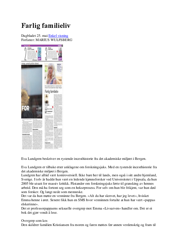 Essay om familieliv image