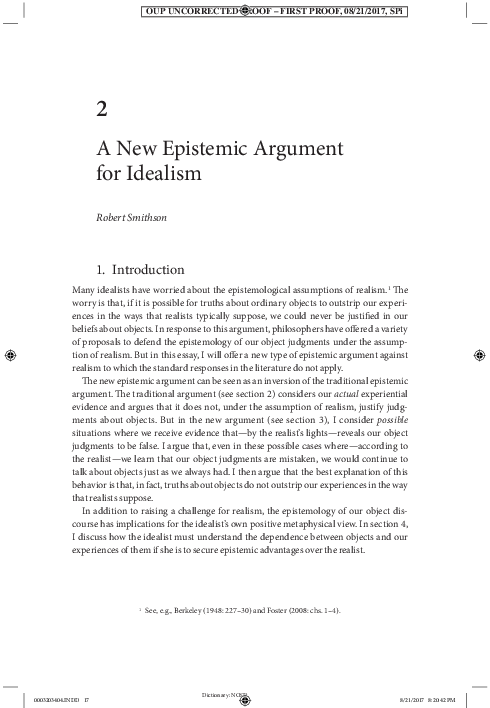 Idealism in education example picture