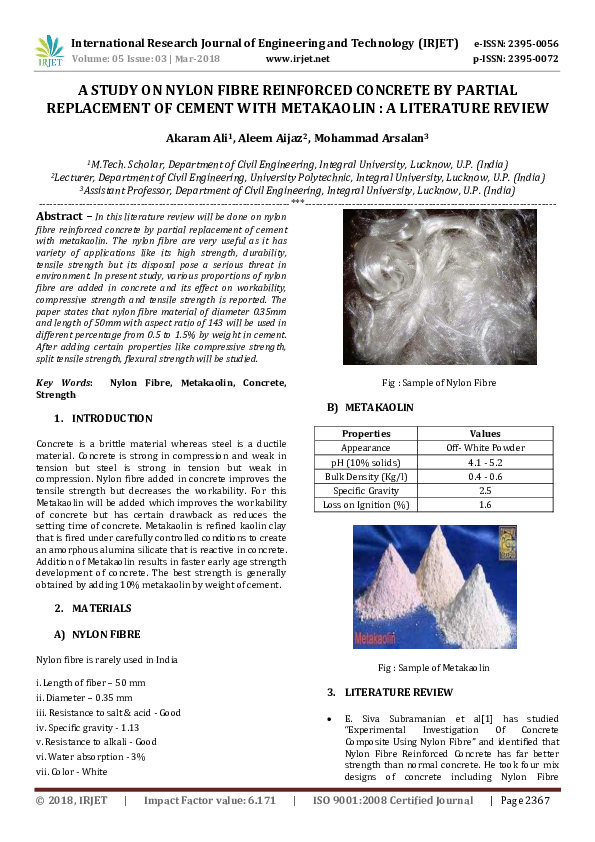 Literature review nylon image