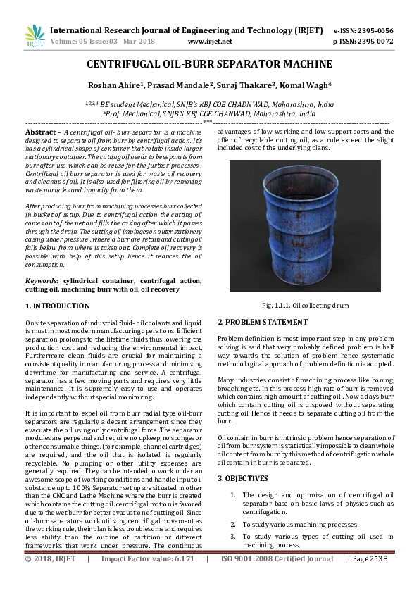 Centrifuge milk essay 05 image