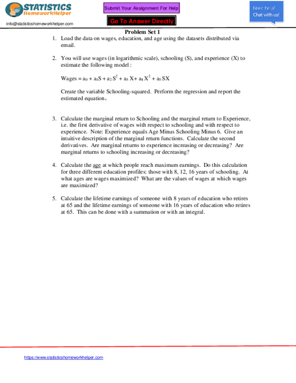 Pdf Statistics Programming Sample Assignment Smith Marco