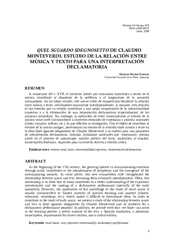 Tu se morta from l orfeo by claudio monteverdi image