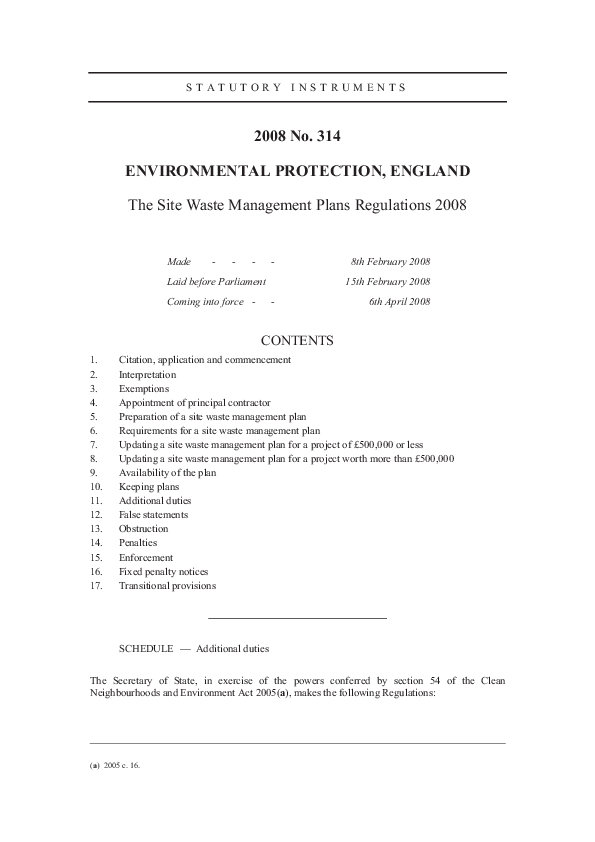  PDF Site Waste Management Plan Caroline Jones Academia edu