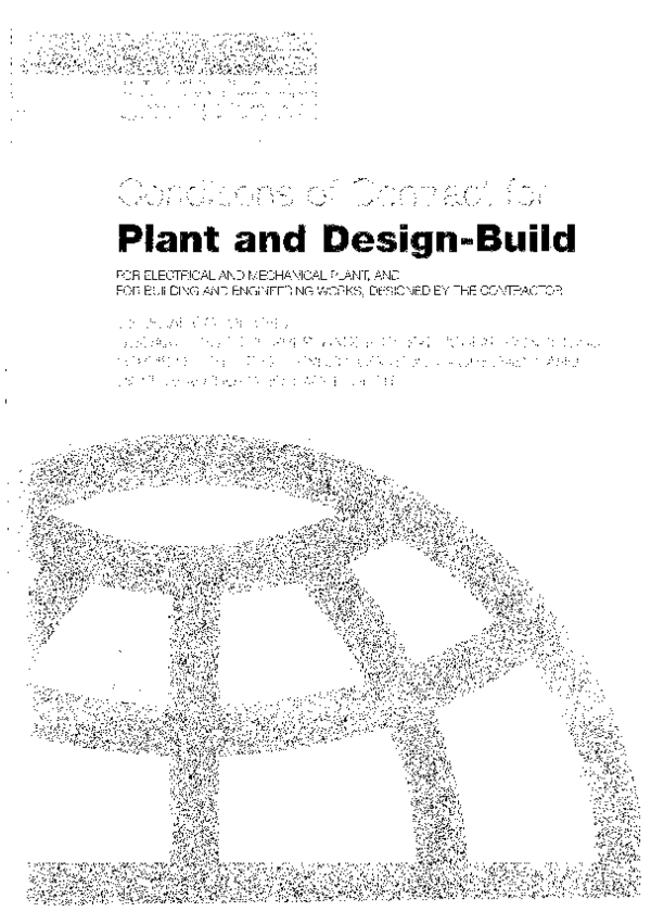 (PDF) Plant and DesignBuild FOR ELECTRICAL AND MECHANICAL PLANT, AND