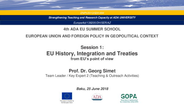 (PPT) EU History, Integration and Treaties.ppt