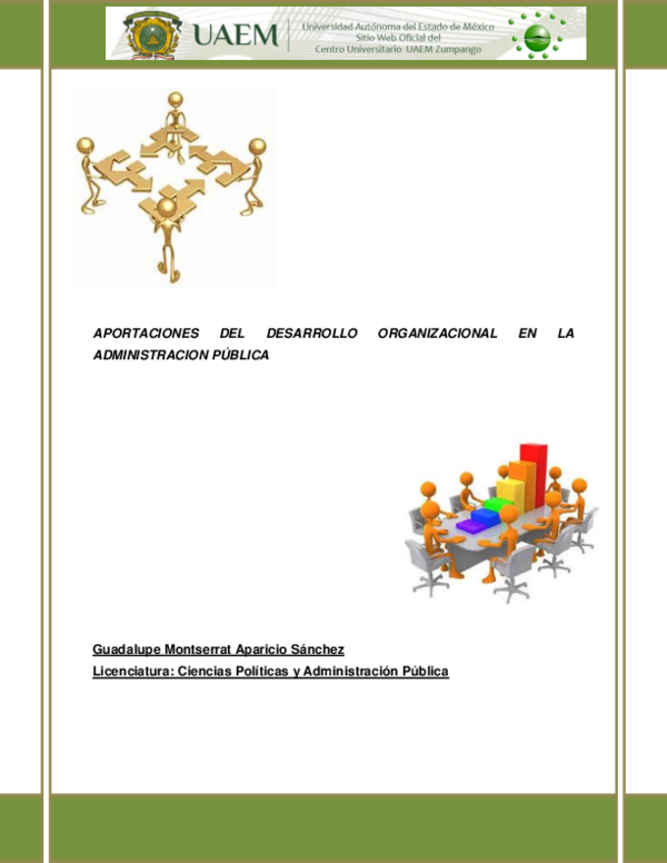 (DOC) APORTACIONES DEL DESARROLLO ORGANIZACIONAL